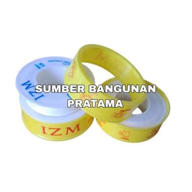 Seal tape IZM 10m isolasi kran air selotip pipa air