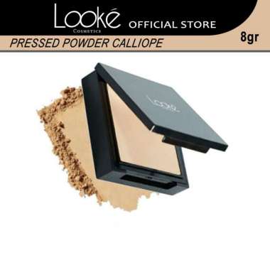 Bedak Kulit Sensitif / Bedak Padat Looke Pressed Powder Calliope Original