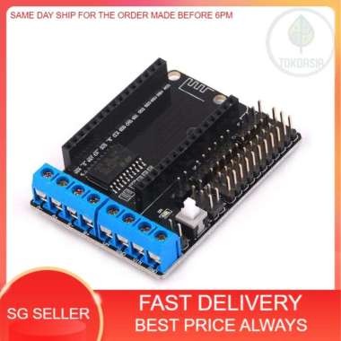 (Ready Stock) L293D ESP8266 Wifi Motor Drive Shield module For Arduino NodeMcu Lua ESP-12E l293 inte