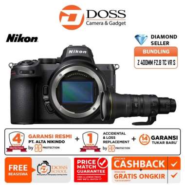 Promo Nikon Z5 Body Only Kamera Mirrorless / Nikon Z5 New W/ 400MM F2.8