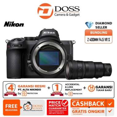 Promo Nikon Z5 Body Only Kamera Mirrorless / Nikon Z5 New W/ 400MM F4.5