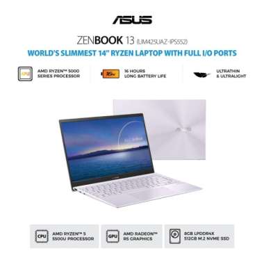ASUS ZenBook 14 UM425UAZ-IPS552 - Lilac Mist