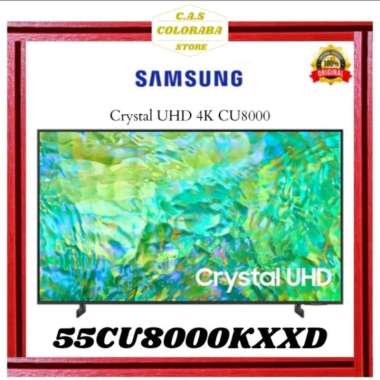 TV SAMSUNG 55CU8000 SMART TV 55 INCH LED 4K UHD AU55CU8000 AU55CU AU55CU80 AU55CU8000KXXD 55CU 55CU8