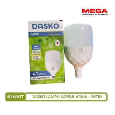Lampu LED DASKO Arma Kapsul 40 Watt - Cool Daylight