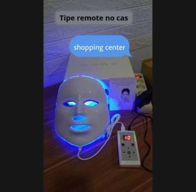 7 Warna Alat Facial Wajah Treatment Lengkap,Mesin Facial Masker Led,Alat Pengecil Pori Pori Wajah,Al