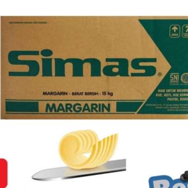 Simas Margarine Margarin Dus 15kg 15 Kg