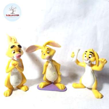 Rabbit Kelinci Bunny Disney Winnie Pooh Mcd Happy Meal Mix Figure Toys