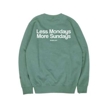 Dobujack Sweater Lemosun Sage Green Crewneck M