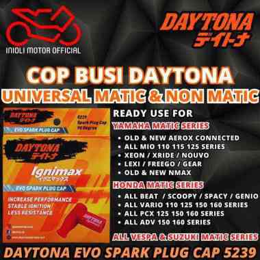 COP BUSI CANGKLONG BUSI DAYTONA AEROX NMAX LEXI OLD NEW CONNECTED 125 155 2DP B65 B8R 2PH B3Y UNIVER