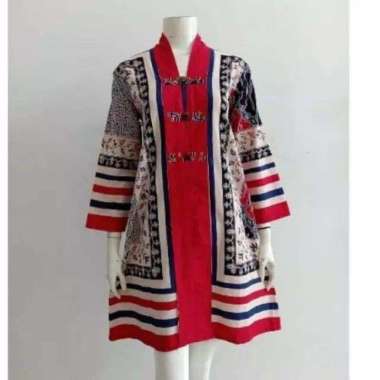 Tunik Salur Inten Seragam L Navy