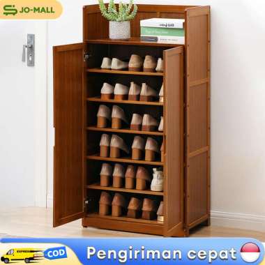 Lemari Sepatu tertutup Rak sepatu R Model B/2pintu/116CM