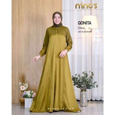 QONITA DRESS By Ninos Desgin Lime