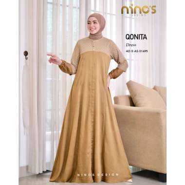 QONITA DRESS By Ninos Desgin Mocca