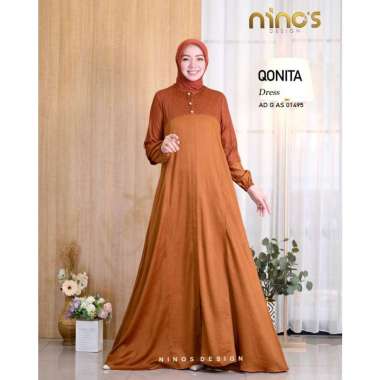QONITA DRESS By Ninos Desgin Terracota