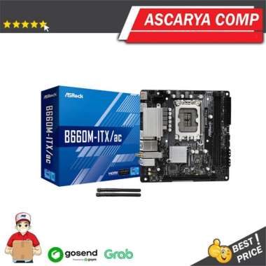 ASROCK B660M-ITX/AC DDR4 (Intel LGA 1700, Gen12)