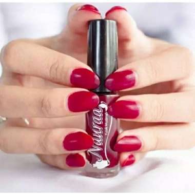 NAURA NAIL HENNA // KUTEK NAURA BPOM SAH UNTUK SHOLAT // KUTEK MUSLIMAH naura marun