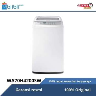 Samsung WA70H4200SW Mesin cuci Top Loading 7 KG Wobble Technology WA70H4200SW/SE
