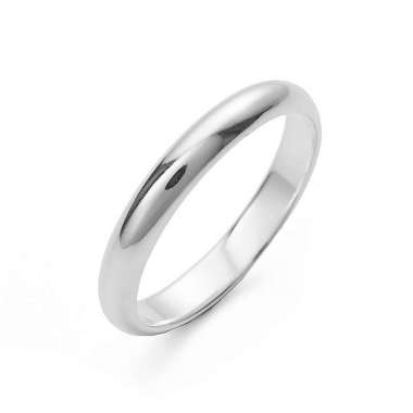 1901 Jewelry Cincin Silver Tunangan NIkah Premium Wanita dan Pria