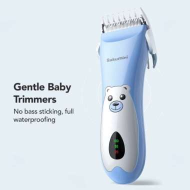 SAKUMINI Alat Cukur Rambut Bayi Anak Baby Hair Clipper Elektrik