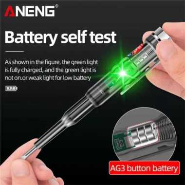 ANENG Obeng Tespen Tester Pen with Indicator LED