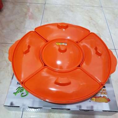 Party set melamin Wadah saji prasmanan melamin golden dragon instan