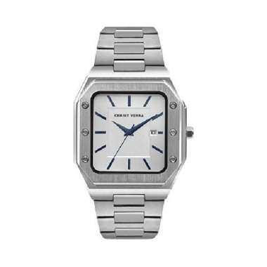 Jam Tangan Pria Christ Verra 922289G-11 SLV Original