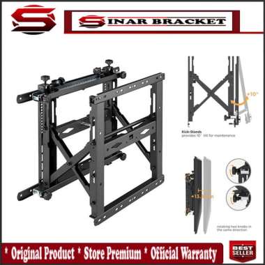 Bracket Breket Braket TV Display Videotron 43-75 inch BRACKET BREKET