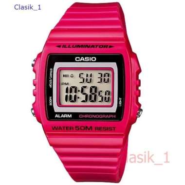 Original 100%!! CASIO W-215H-4AVDF Jam Tangan Wanita W215H