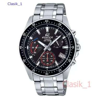 Original 100%!! Casio EDIFICE EFV-540D-1AVUDF Jam Tangan Pria Analog