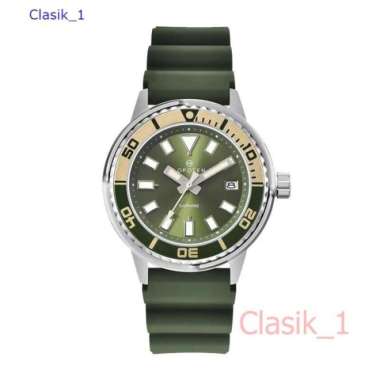 Original 100%!! Jam Tangan Lofoten 6528 Green Silver Sapphire