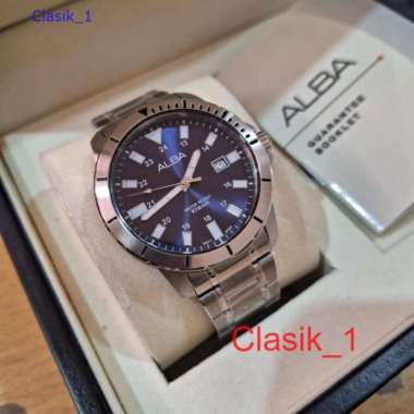 Jam Tangan Pria ALBA AS9R95X1 AS9R97X1 AS9R99X1 AS9R97X1 biru