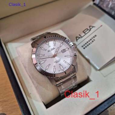 Jam Tangan Pria ALBA AS9R95X1 AS9R97X1 AS9R99X1 AS9R99X1 putih