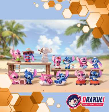 Toys PM Figure Disney Stitch on a Date Series Figures Blind Box