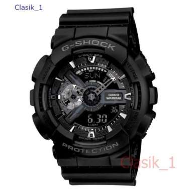Original 100%!! Casio G-Shock GA-110-1BDR - Jam Tangan Pria - Hitam