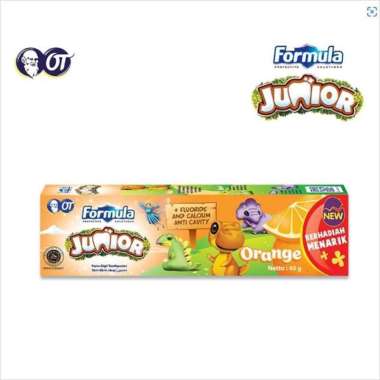 Formula Junior Pasta Gigi Orange Pasta gigi Anak 45g -