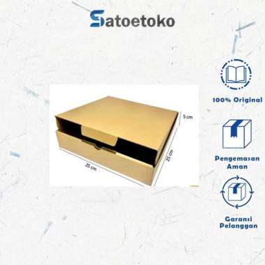 KARDUS | KARTON | DUS BOX POLOS 25X25X5 CM | KARDUS EXTRA PACKING