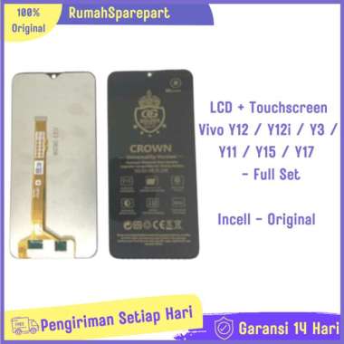 LCD + Touchscreen Vivo Y11 / Y12 / Y15 / Y17 Ori Full Set - Golden Crown Golden Crown