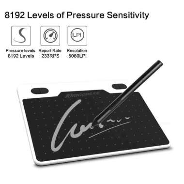 Graphics Digital Drawing Tablet 6 Inch with Stylus Pen T503 Tablet For Laptop Display Graphic Stylus