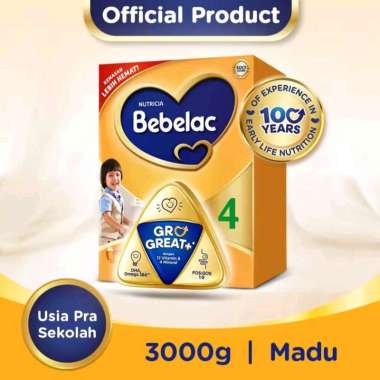 Bebelac 4 Madu 3kg kemasan hemat
