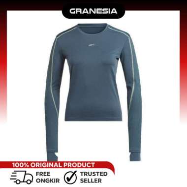Reebok Running LS Layer Women's Tee 100036530|Baju olahraga Lari Cewe L