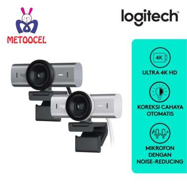 Logitech MX Brio Webcam Streaming UHD 4K 1080p 60FPS Noise Cancelling
