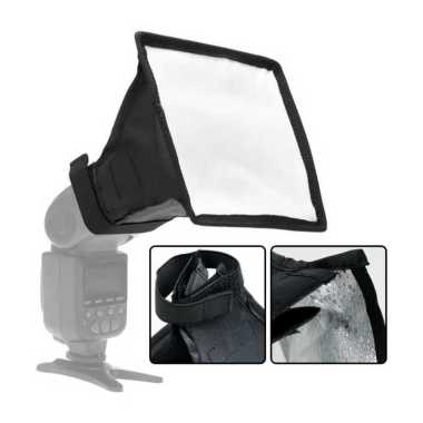 TaffSTUDIO Universal Softbox Flash Diffuser Camera DSLR