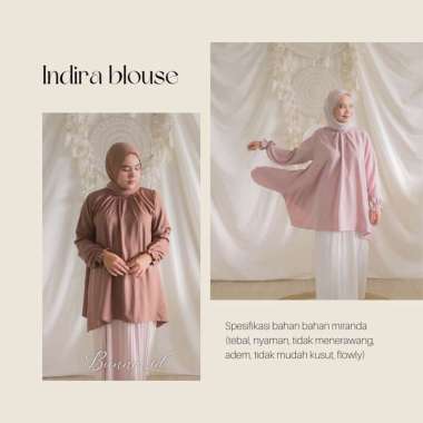 blouse baju atasan wanita casual hijab by kainranah BLOUSE COCO
