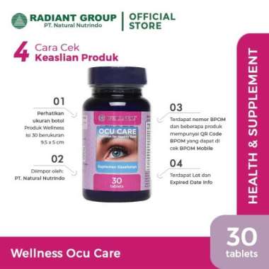 Wellness Ocu Care 30 Suplemen Mata Wellness