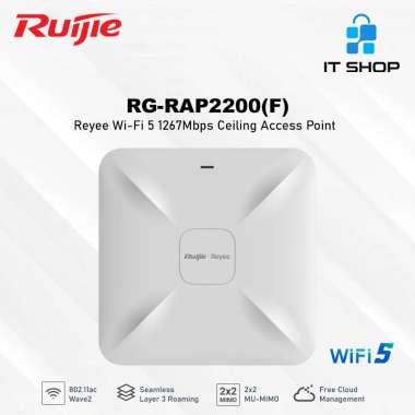 RUIJIE RG-RAP2200(F) Reyee Wi-Fi 5 PoE Ceiling Access Point