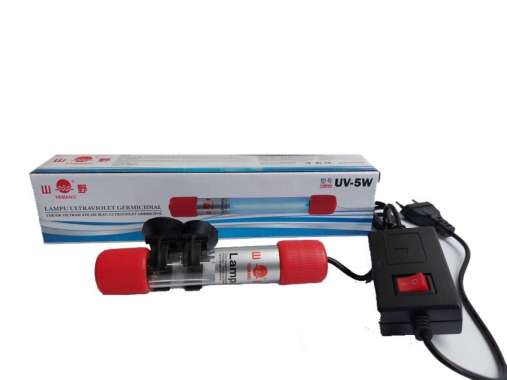 YAMANO Lampu UV 5 Watt - Ultraviolet Aquarium Kolam Aquascape 5W W