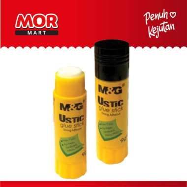 M&G Ustic Glue Stick Strong Adhesive PVA Lem Kertas Stik, Ukuran 21g