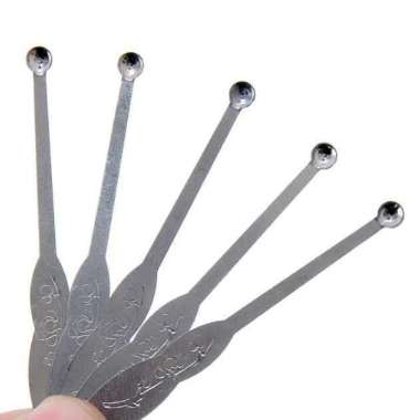 Korek Kuping Sendok Telinga Stainless Steel Bukan Cotton Bud