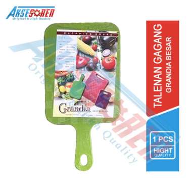 Aksesoren Talenan Pingpong Grandia [Kecil / Besar] / Alas Papan Potong Bahan Plastik / Cutting Board