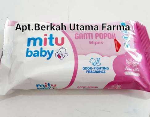 Tisu Basah Mitu Baby Sweet Rose isi 50